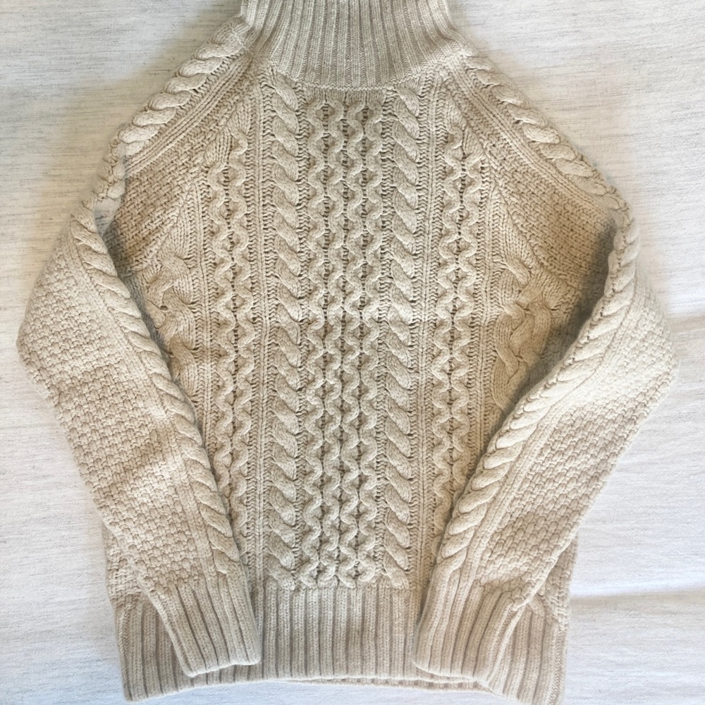 NWOT United by Blue Wool Turtleneck Sweater